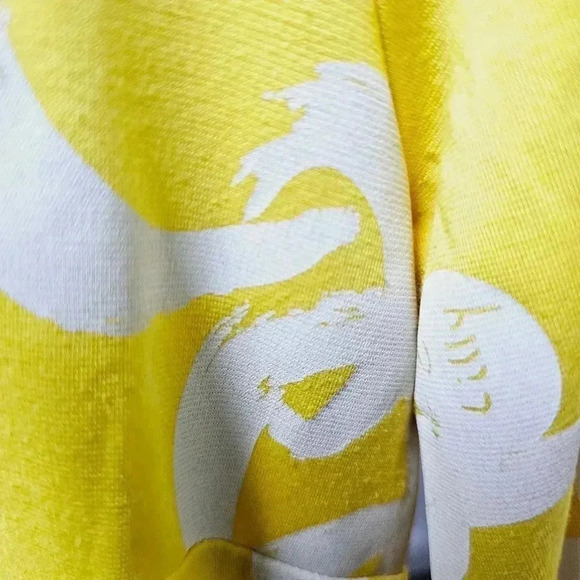 Lilly Pulitzer yellow key chain print dress small - Picture 8 of 10